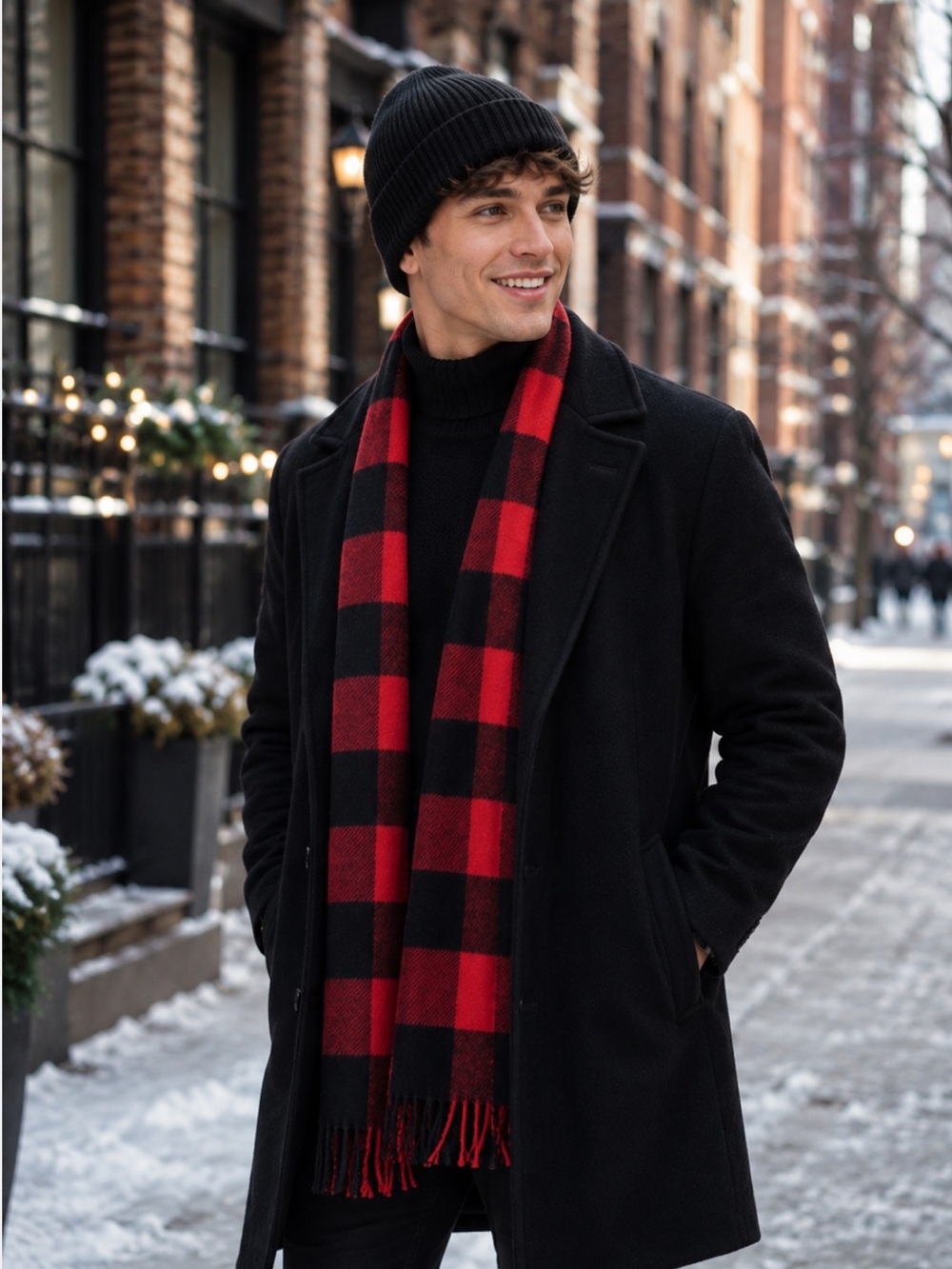 NWT‎ Club Room by Macys Men’s Hat & Scarf Set Gifts Warm Stocking Stuffer Soft